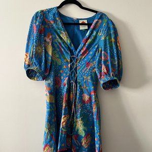 Blue with ocean details from Farm Rio size S